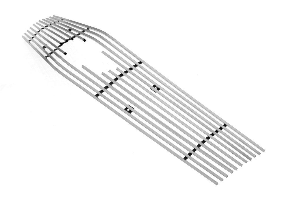 Fits 2010-2013 Chevy Camaro Short With Logo Show Not for ZL1 Model Main Upper Stainless Steel Billet Grille