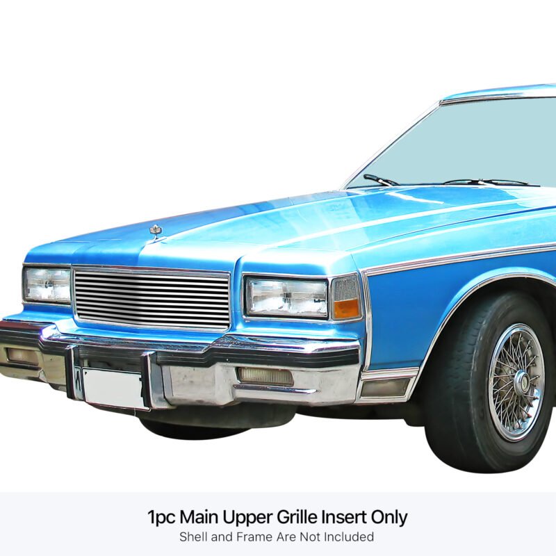 Fits 1986-1990 Chevy Caprice Main Upper Stainless Steel Billet Grille - Image 3