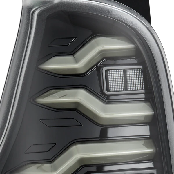 Fits 03-09 Toyota 4Runner LUXX-Series LED Tail Lights Alpha-Black - Image 4