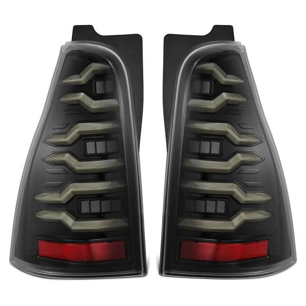 Fits 03-09 Toyota 4Runner LUXX-Series LED Tail Lights Alpha-Black