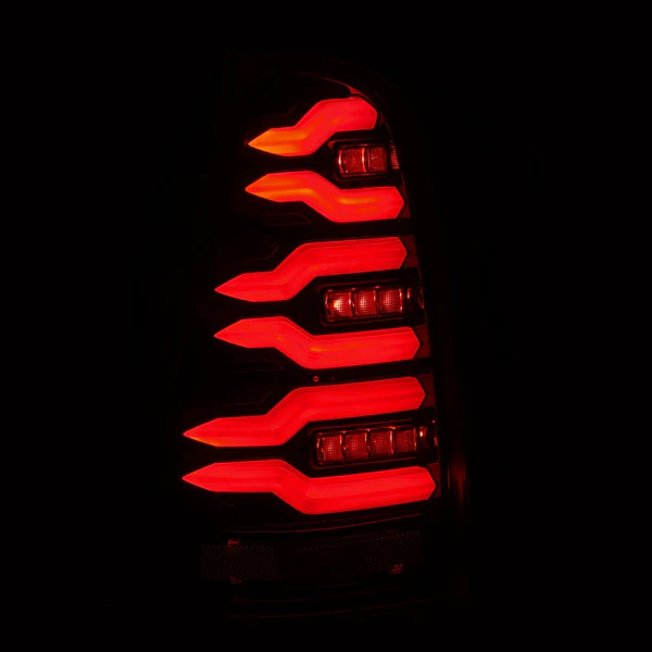 Fits 03-09 Toyota 4Runner LUXX-Series LED Tail Lights Alpha-Black - Image 7
