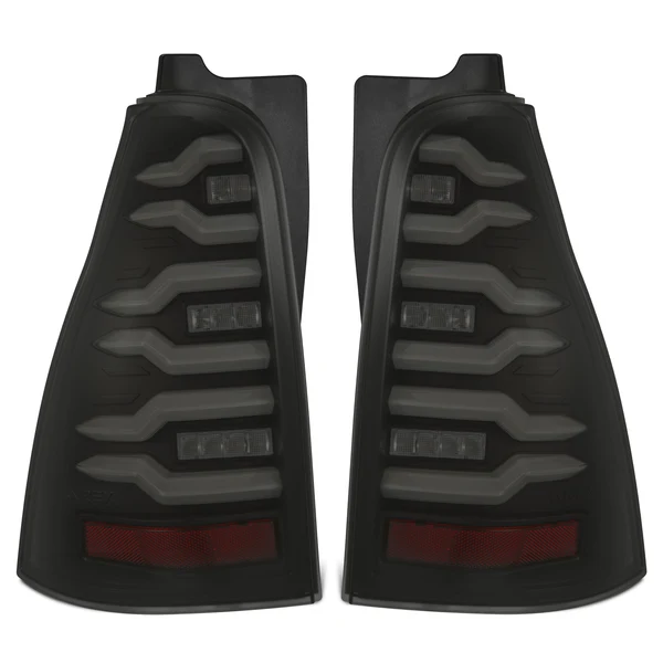 Fits 03-09 Toyota 4Runner LUXX-Series LED Tail Lights Black