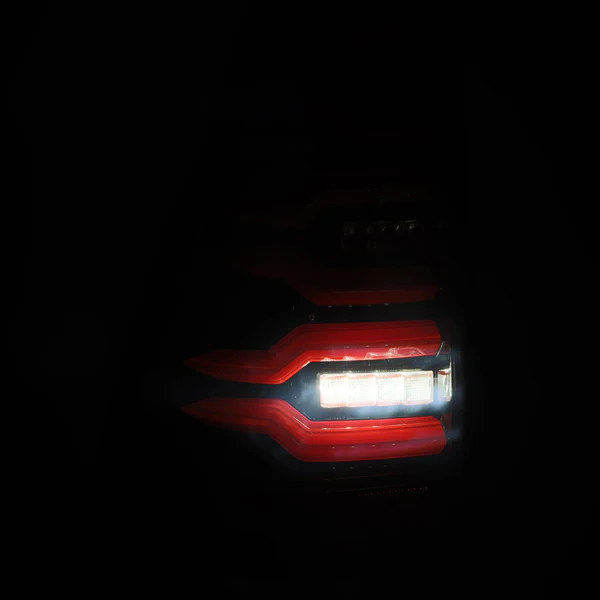 Fits 03-09 Toyota 4Runner LUXX-Series LED Tail Lights Black Red - Image 7