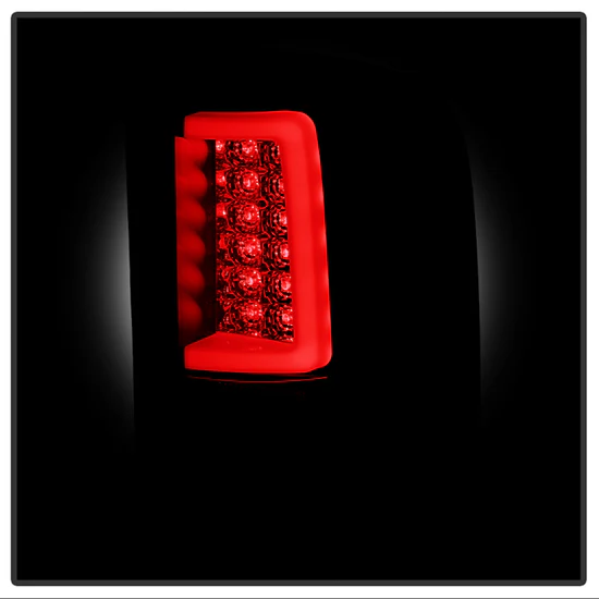 Fits Chevy Silverado 07-13 ( Does Not Fit 2010 Model With Dual Reverse Socket 921 Bulb ) Version 3 Light Bar LED Tail Lights - Black Smoke - Image 5