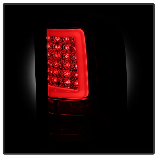 Fits Chevy Silverado 07-13 ( Does Not Fit 2010 Model With Dual Reverse Socket 921 Bulb ) Version 3 Light Bar LED Tail Lights - Red Clear - Image 6