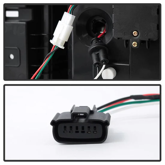 Fits ( Spyder ) Chevy Tahoe / Suburban 15-20 light bar LED Tail Lights - Black - Image 6