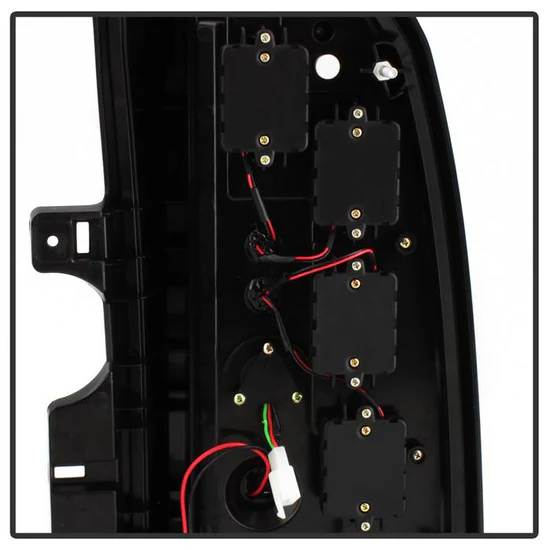 Fits ( Spyder ) Chevy Tahoe / Suburban 15-20 light bar LED Tail Lights - Black - Image 5