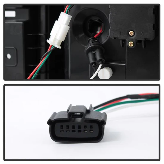 Fits ( Spyder ) Chevy Tahoe / Suburban 15-20 light bar LED Tail Lights - Black Smoke - Image 6