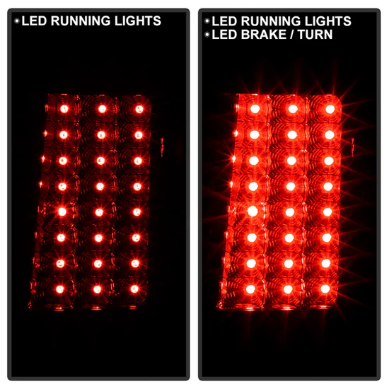 Fits Jeep Grand Cherokee 07-10 LED Tail Lights - Smoke - Image 2