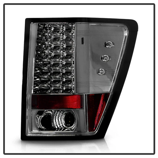 Fits Jeep Grand Cherokee 07-10 LED Tail Lights - Smoke - Image 9