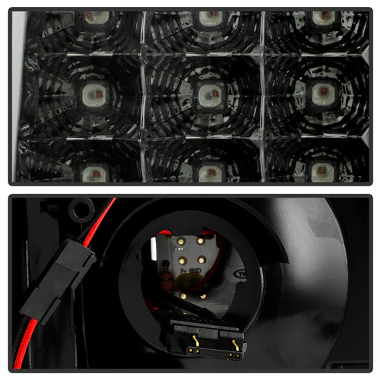 Fits Jeep Grand Cherokee 07-10 LED Tail Lights - Smoke - Image 7