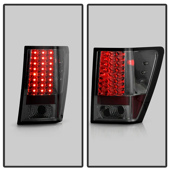 Fits Jeep Grand Cherokee 07-10 LED Tail Lights - Smoke - Image 3