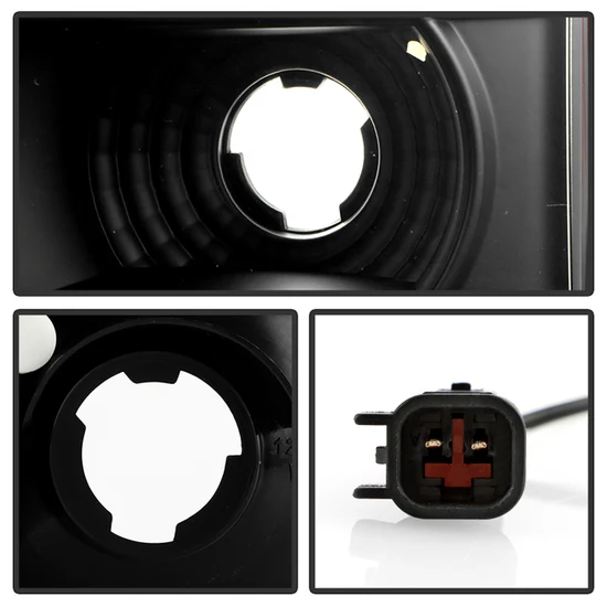 Fits ( Spyder ) Jeep Grand Cherokee 07-10 Light Bar LED Tail Lights - Black - Image 6