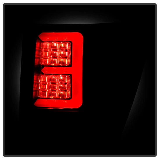 Fits ( Spyder ) Jeep Grand Cherokee 07-10 Light Bar LED Tail Lights - Black - Image 5
