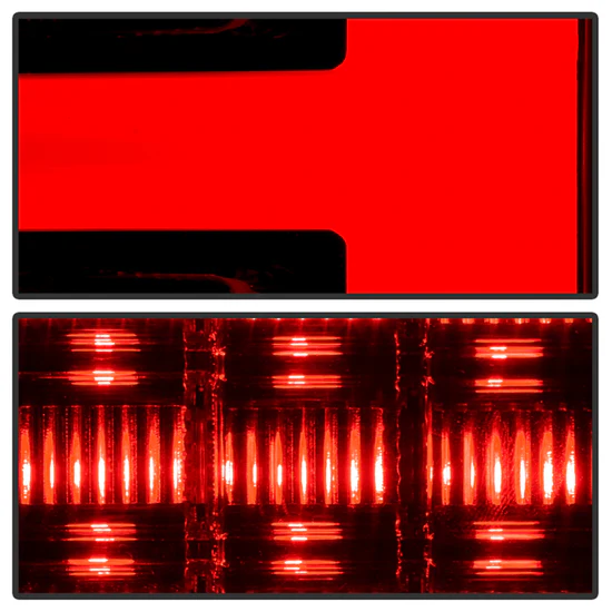 Fits ( Spyder ) Jeep Grand Cherokee 07-10 Light Bar LED Tail Lights - Black - Image 4