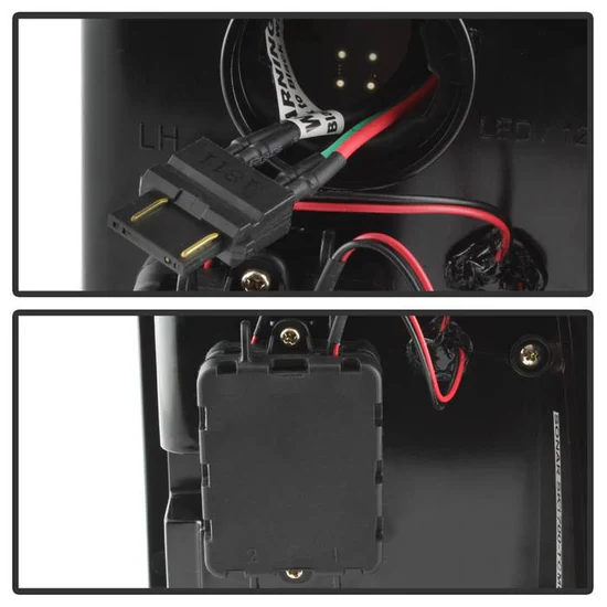 Fits Toyota Tacoma 05-15 LED Tail Lights (not compatible with factory equipped led tail lights) - Black Smoke - Image 5