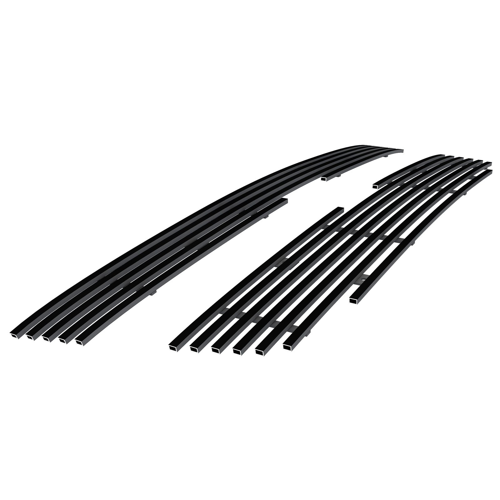 Fits 2004-2012 Chevy Colorado Not For Extreme Main Upper Black Stainless Steel Billet Grille