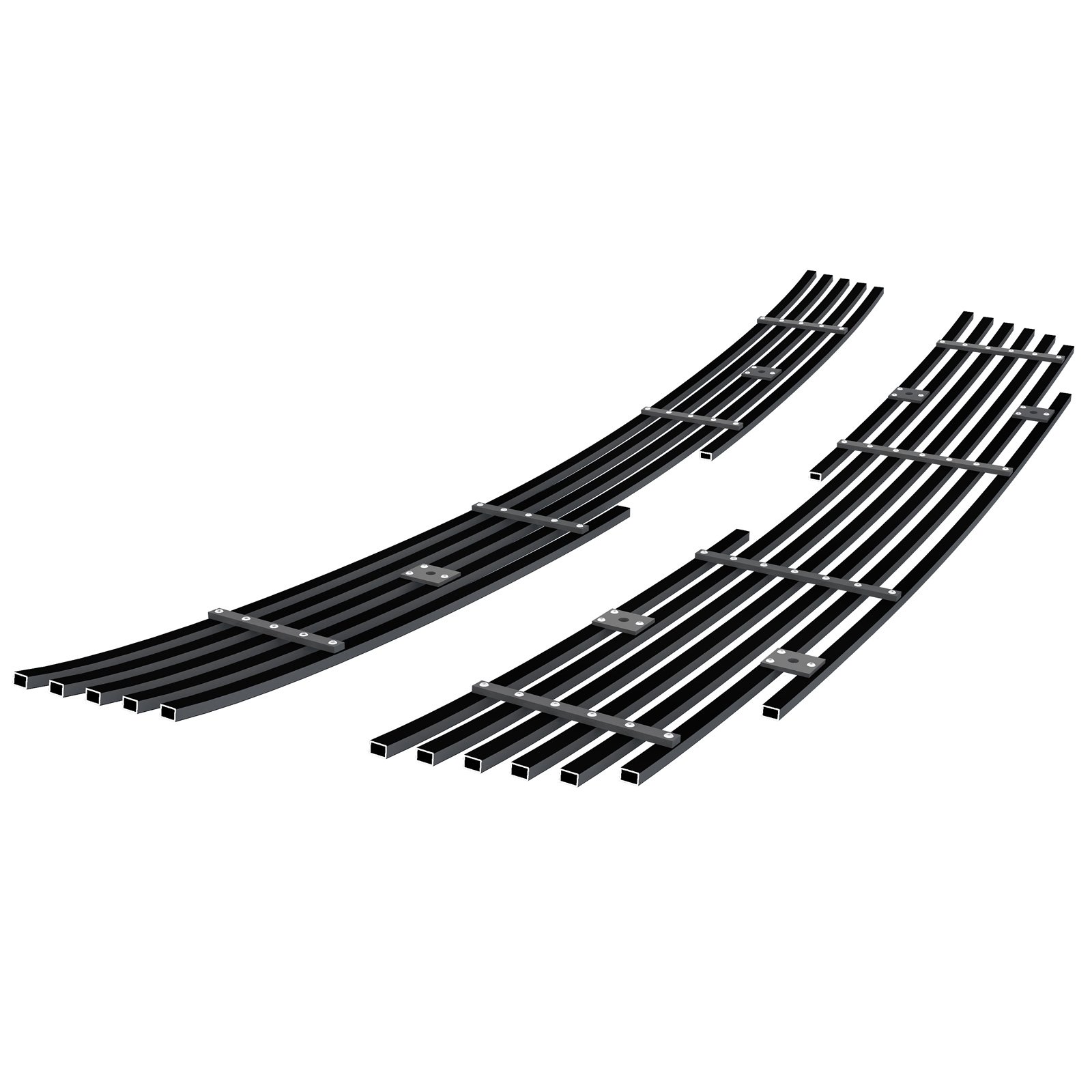 Fits 2004-2012 Chevy Colorado Not For Extreme Main Upper Black Stainless Steel Billet Grille - Image 2