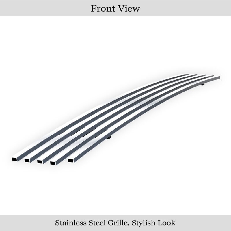 Fits 2004-2012 Chevy Colorado Not for Extreme/2004-2012 GMC Canyon Lower Bumper Stainless Steel Billet Grille
