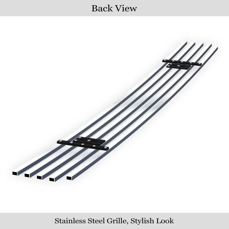 Fits 2004-2012 Chevy Colorado Not for Extreme/2004-2012 GMC Canyon Lower Bumper Stainless Steel Billet Grille - Image 2