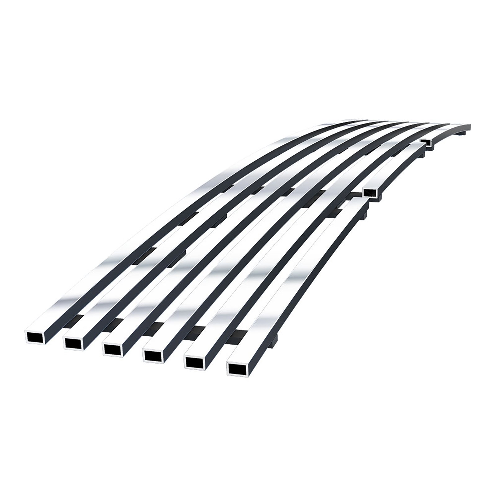Fits 2019-2023 Ford Ranger Without Adaptive Cruise Control Lower Bumper Stainless Steel Billet Grille