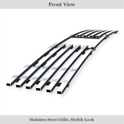 Fits 2019-2023 Ford Ranger With Adaptive Cruise Control Lower Bumper Stainless Steel Billet Grille