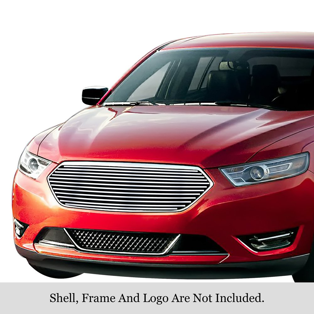 Fits 2013-2019 Ford Taurus SHO Logo Cover Main Upper Stainless Steel Billet Grille - Image 3