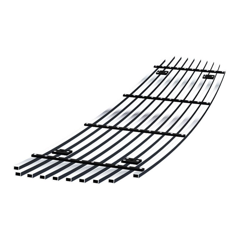 Fits 1998-2012 Ford Victoria Only For Honeycomb Style Logo Cover Main Upper Stainless Steel Billet Grille - Image 2