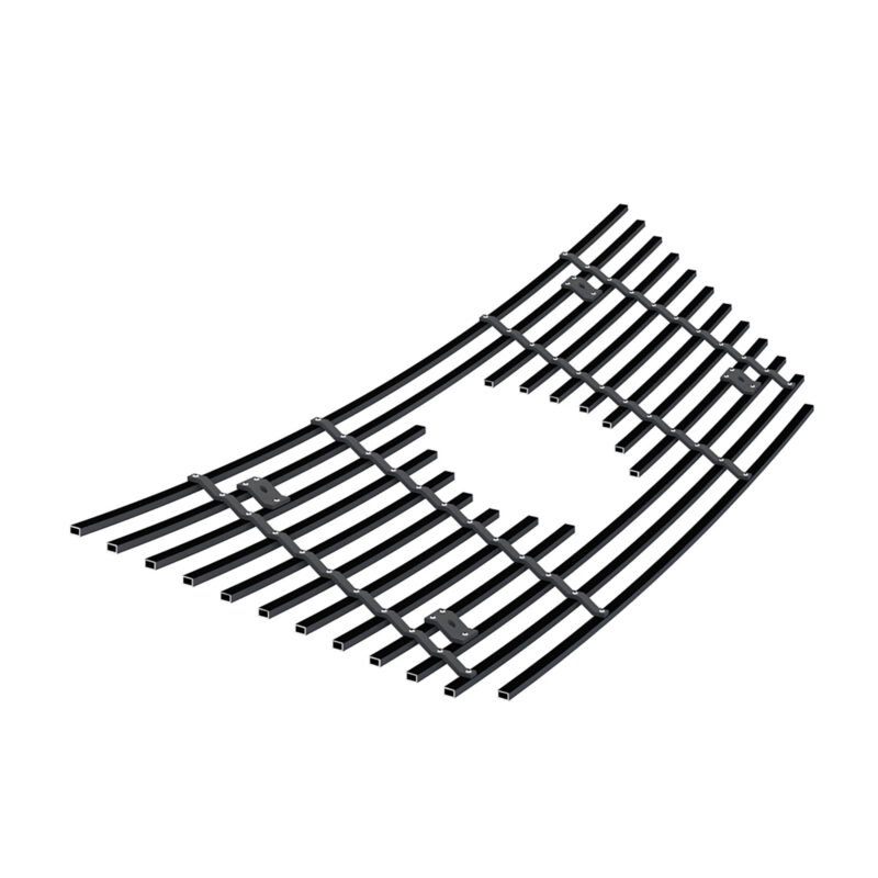 Fits 2013-2016 Nissan Pathfinder Main Upper Black Stainless Steel Billet Grille - Image 2