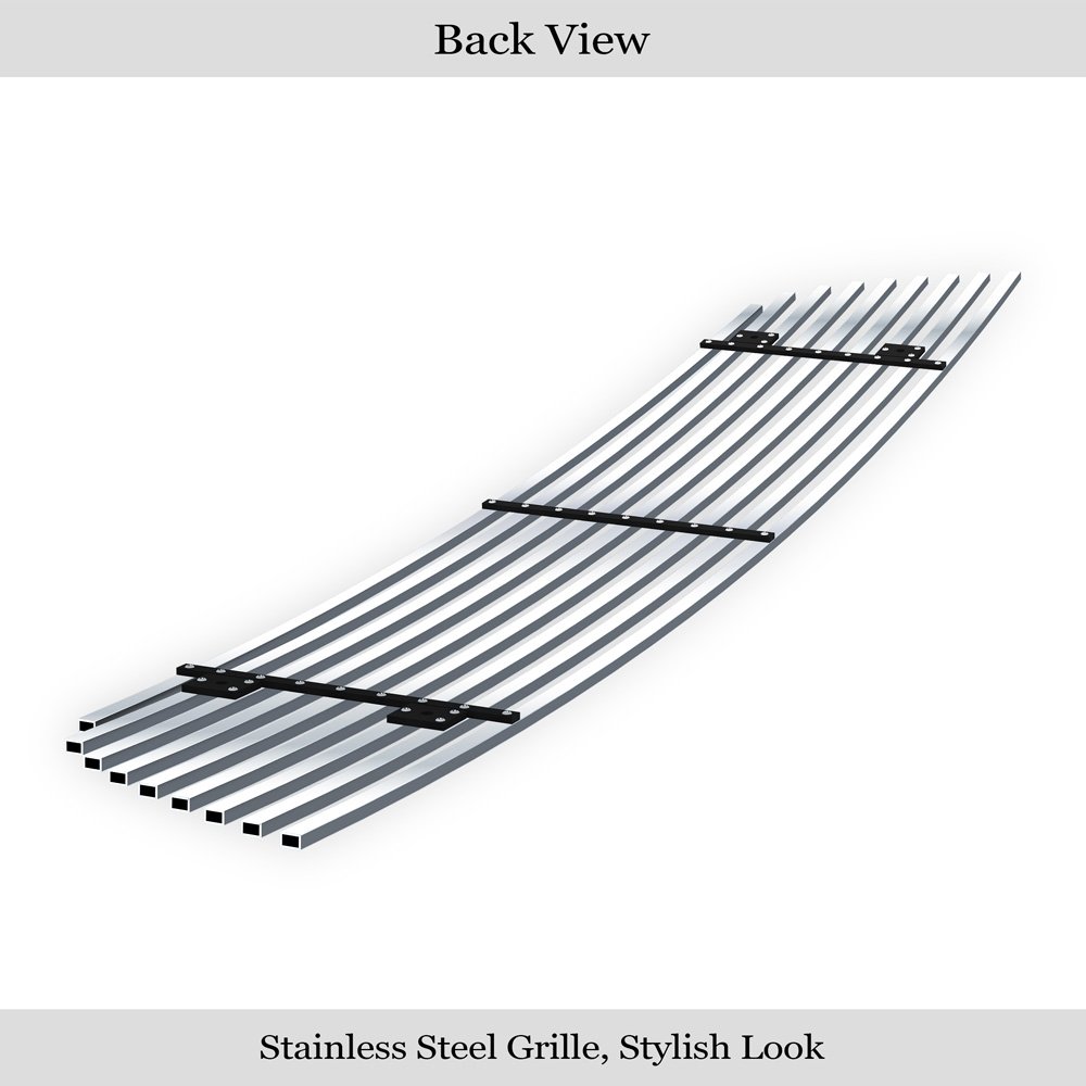 Fits 2008-2015 Nissan Armada Lower Bumper Stainless Steel Billet Grille - Image 2