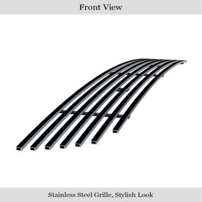Fits 2008-2012 Nissan Pathfinder Lower Bumper Black Stainless Steel Billet Grille