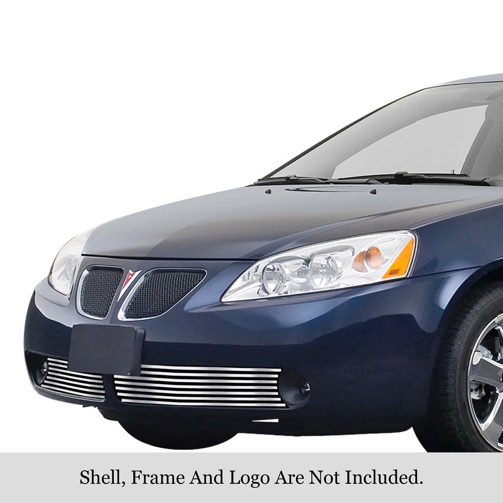 Fits 2005-2009 Pontiac G6 Not For GXP Model Lower Bumper Stainless Steel Billet Grille - Image 3