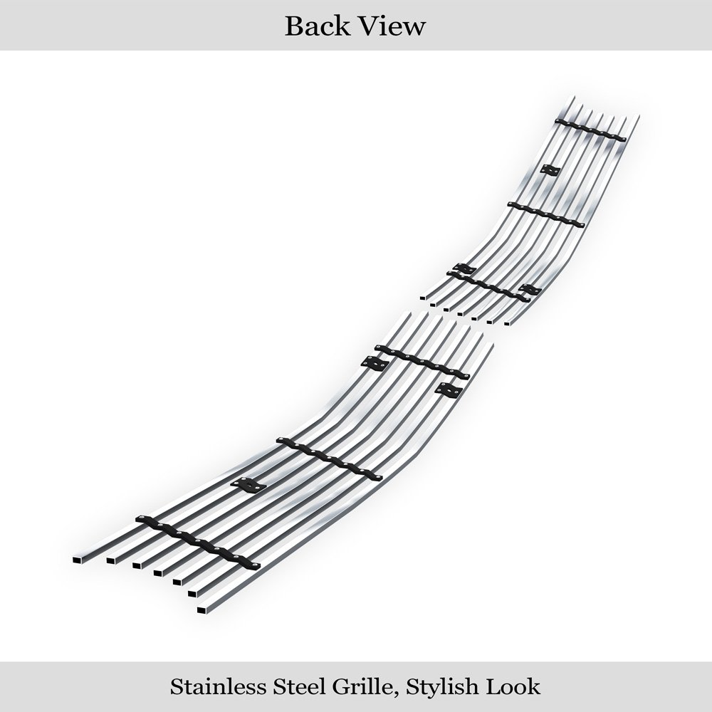 Fits 2005-2009 Pontiac G6 Not For GXP Model Lower Bumper Stainless Steel Billet Grille - Image 2