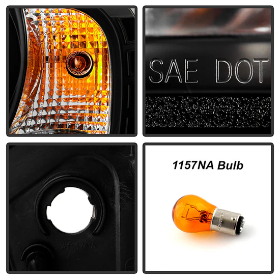 Fits ( Spyder Signature ) Chevy Malibu 04-07 Projector Headlights - LED Halo - LED ( Replaceable LEDs ) - Black - High H1 (Included) - Low H1 (Included) - Image 4