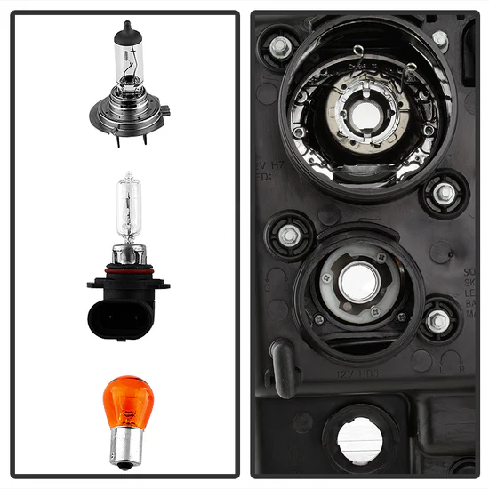 Fits ( Spyder Signature ) Chevy Tahoe / Suburban 2015 -2018 Projector Headlights - DRL LED - Chrome - Image 6