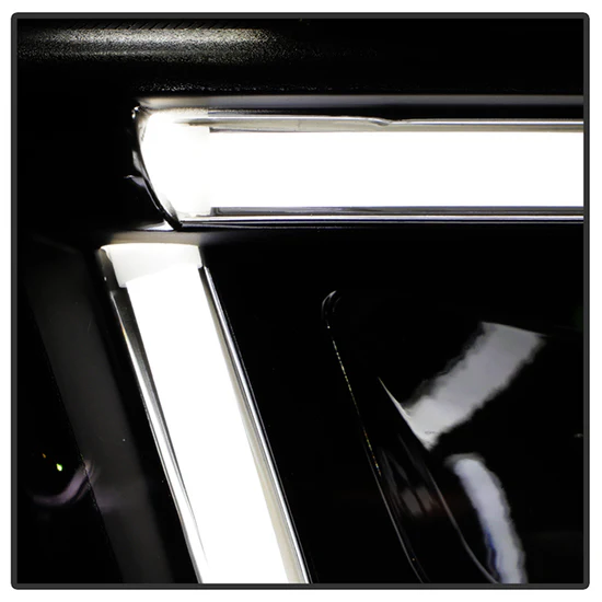 Fits ( Spyder Signature ) Dodge Charger 11-14 Projector Headlights - Halogen Model Only ( Not Compatible With Xenon/HID Model ) - Light Tube DRL - Black - High H1 (Included) - Low H7 (Included) - Image 11