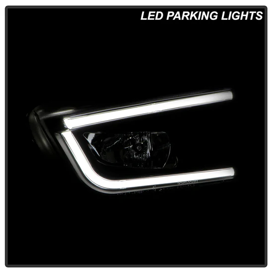 Fits ( Spyder Signature ) Dodge Charger 11-14 Projector Headlights - Halogen Model Only ( Not Compatible With Xenon/HID Model ) - Light Tube DRL - Black - High H1 (Included) - Low H7 (Included) - Image 10