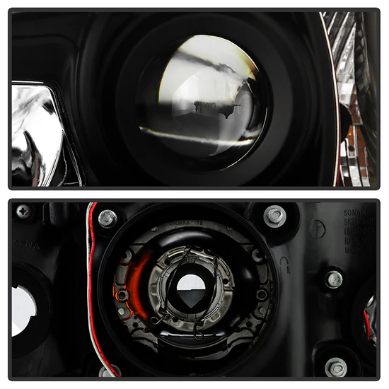 Fits ( Spyder Signature ) Dodge Charger 11-14 Projector Headlights - Halogen Model Only ( Not Compatible With Xenon/HID Model ) - Light Tube DRL - Black - High H1 (Included) - Low H7 (Included) - Image 8