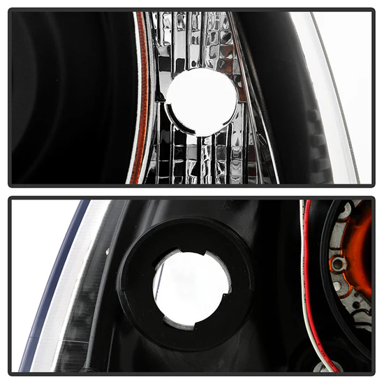 Fits ( Spyder Signature ) Dodge Charger 11-14 Projector Headlights - Halogen Model Only ( Not Compatible With Xenon/HID Model ) - Light Tube DRL - Black - High H1 (Included) - Low H7 (Included) - Image 6