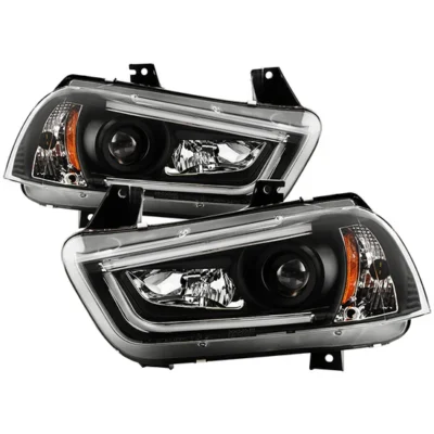 Fits ( Spyder Platinum ) Dodge Charger 2011-2014 Factory Halogen Model Only ( Not Compatible With Factory Xenon/HID Model ) High-Power LED Module ( Low Beam ) Equipped Headlights - LED Light Tube Parking Lights