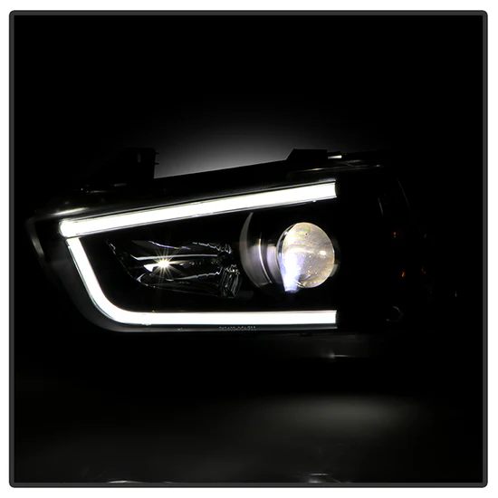 Fits ( Spyder Platinum ) Dodge Charger 2011-2014 Factory Halogen Model Only ( Not Compatible With Factory Xenon/HID Model ) High-Power LED Module ( Low Beam ) Equipped Headlights - LED Light Tube Parking Lights - Image 7