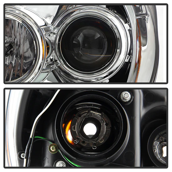 Fits ( Spyder Signature ) Toyota Tacoma 12-15 Projector Headlights - Light Bar DRL - Chrome - Image 5