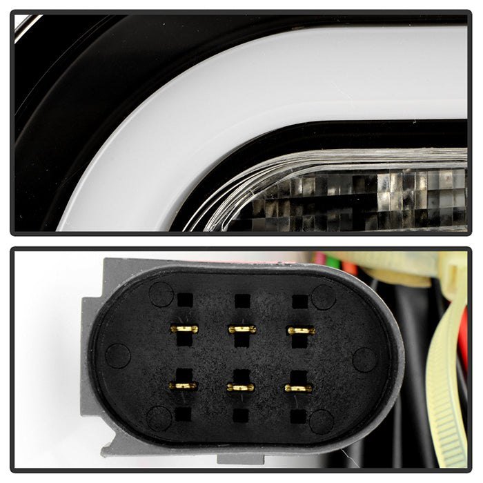 Fits ( Spyder ) Audi A3 2009 - 2013 Full LED Tail Lights - Brake: LED (Included) - Parking: LED (Included) - Turn Signal: LED (Included) - Reverse: LED (Included) - Black - Image 10