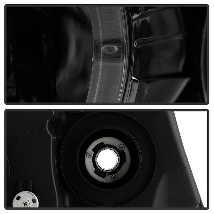 Fits ( Spyder Signature ) Jeep Grand Cherokee 99-04 Projector Headlights - LED Halo - LED ( Replaceable LEDs ) - Smoke - High 9005 (Not Included) - Low 9006 (Not Included) - Image 8