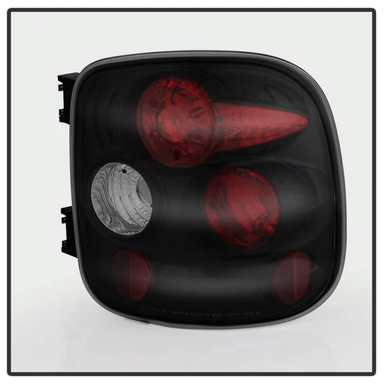 Fits Chevy Silverado Stepside 99-04 Euro Style Tail Lights - Black Smoke - Image 6