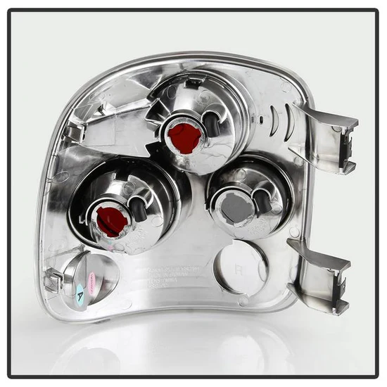 Fits Chevy Silverado Stepside 99-04 Euro Style Tail Lights - Black Smoke - Image 5