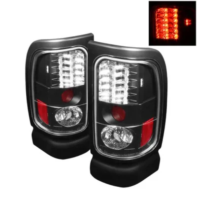 Fits Dodge Ram 1500 94-01 / Ram 2500/3500 94-02 LED Tail Lights - Black