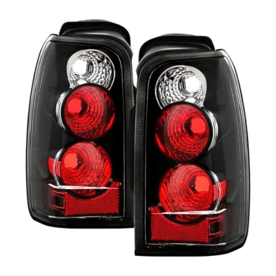 Fits Toyota 4 Runner 96-02 Euro Style Tail Lights - Black