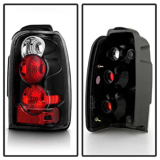 Fits Toyota 4 Runner 96-02 Euro Style Tail Lights - Black - Image 5