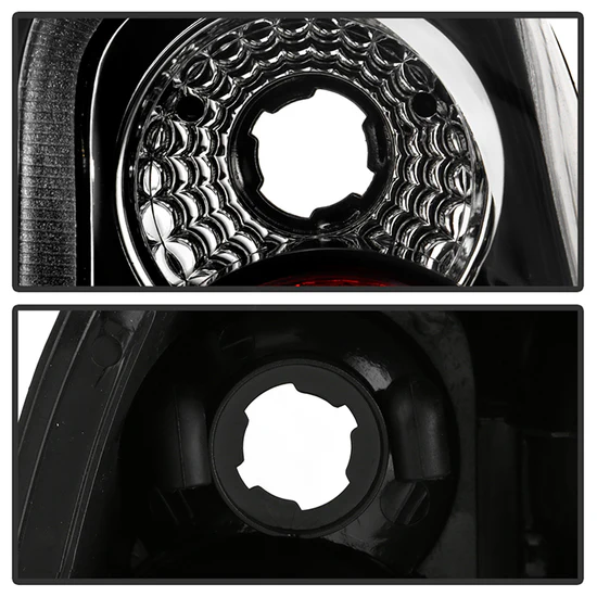 Fits Toyota 4 Runner 96-02 Euro Style Tail Lights - Black - Image 4